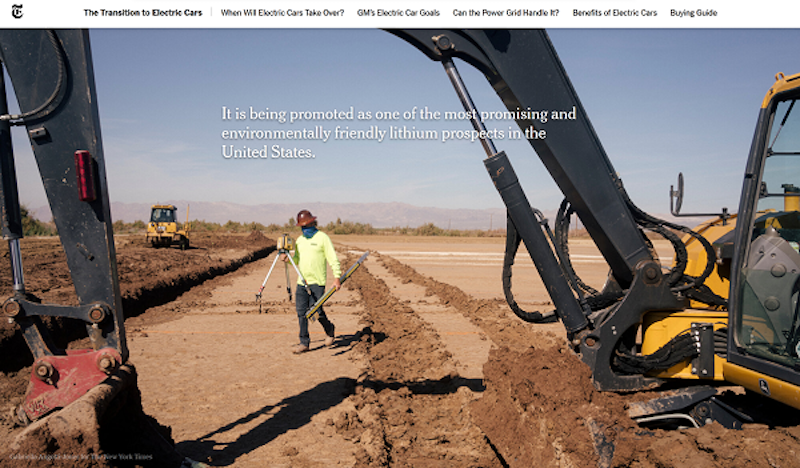 California sees white gold rush for lithium from geothermal