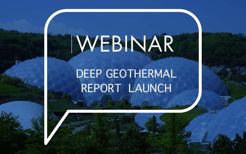 Webinar – REA Report Deep Geothermal, UK – May 19, 2021