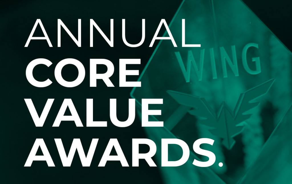 Nominations open for 2021 WING Core Value Awards