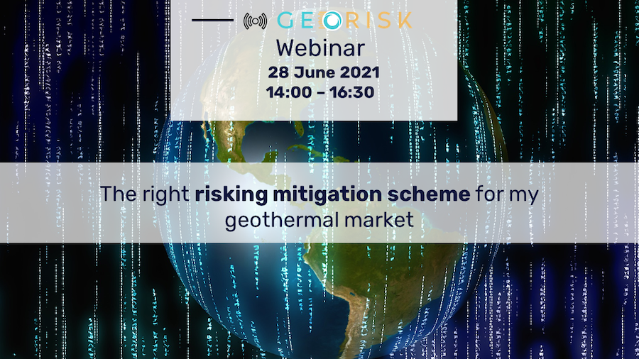 Webinar – the right risk geothermal mitigation scheme, June 28, 2022