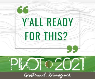 Registration open for PIVOT2021 conference, Jul 19-23, 2021
