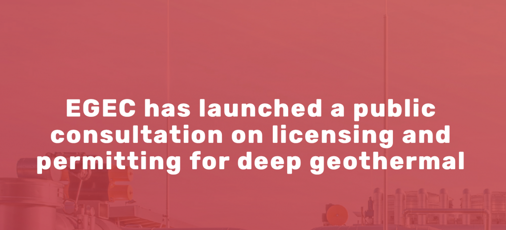 EGEC Consultation on geothermal EIA and licensing