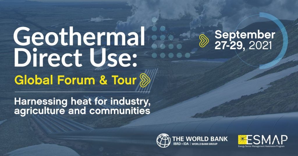 World Bank/ ESMAP – Global Forum & Tour – Geothermal Direct Use