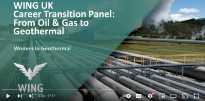 Recording – WING Career Transition Panel, from O&G to geothermal