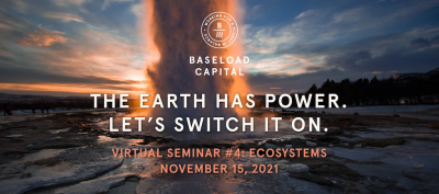 Virtual Seminar – Let’s talk about ecosystems, Nov. 15, 2021