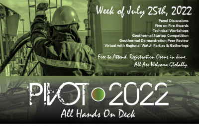 PIVOT 2022 – all hands on deck, July 25-29, 2022