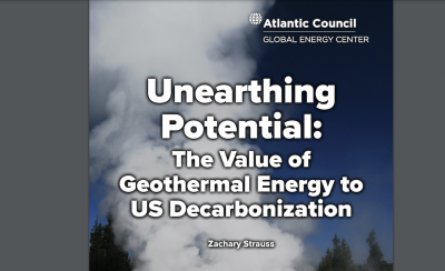 Report – Unearthing potential: The value of geothermal to US decarbonization