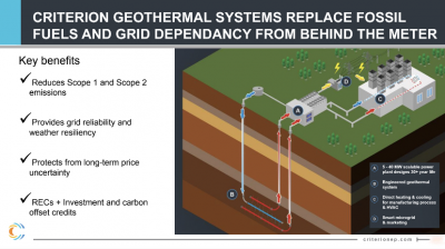 Criterion Energy Partners secures strategic investment for geothermal project