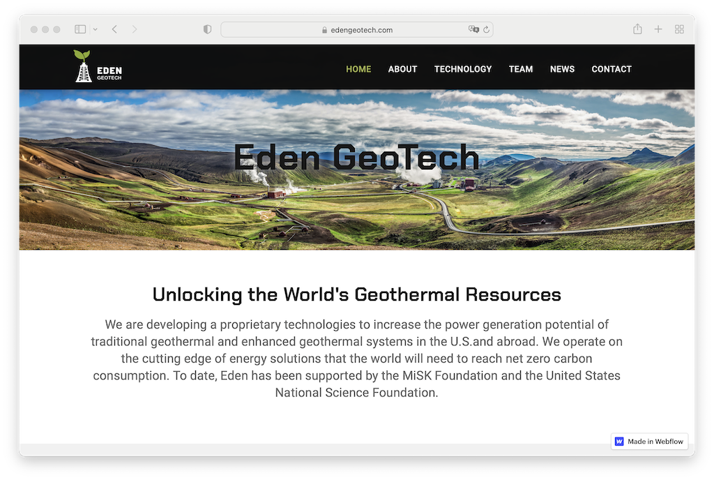 Job – Exploration Geoscientist, Geothermal – Eden GeoPower