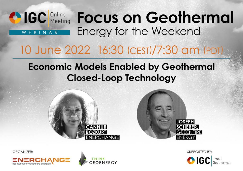 Webinar – Economic Models Enabled by closed-loop technology, June 10, 2022