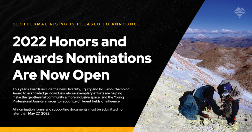 Nominations for 2022 GRC Honors and Awards close May 27, 2022