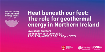 Webinar – The role of geothermal in Northern Ireland