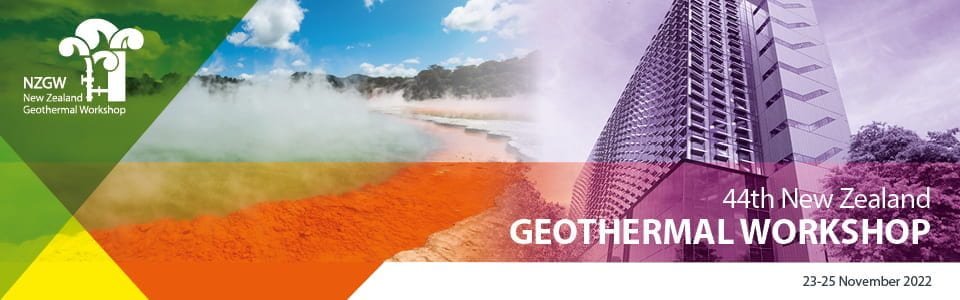 44th NZ Geothermal Workshop, Auckland – Nov. 23-25, 2022