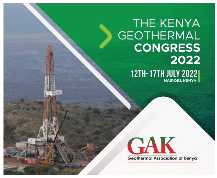 Kenya Geothermal Congress 2022, 12-17 July 2022, Nairobi, Kenya