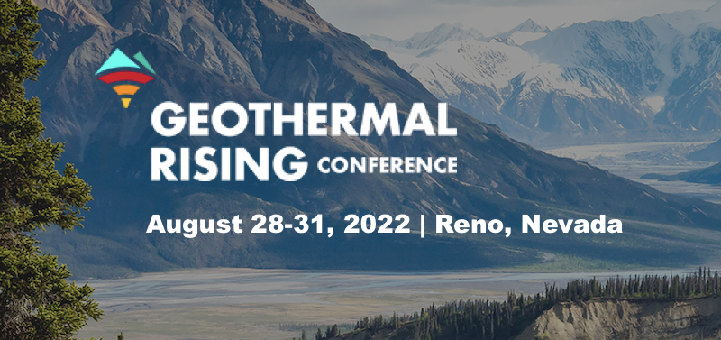 1 week to go Geothermal Rising Conference 2022, Aug. 28-31, Reno, Nevada