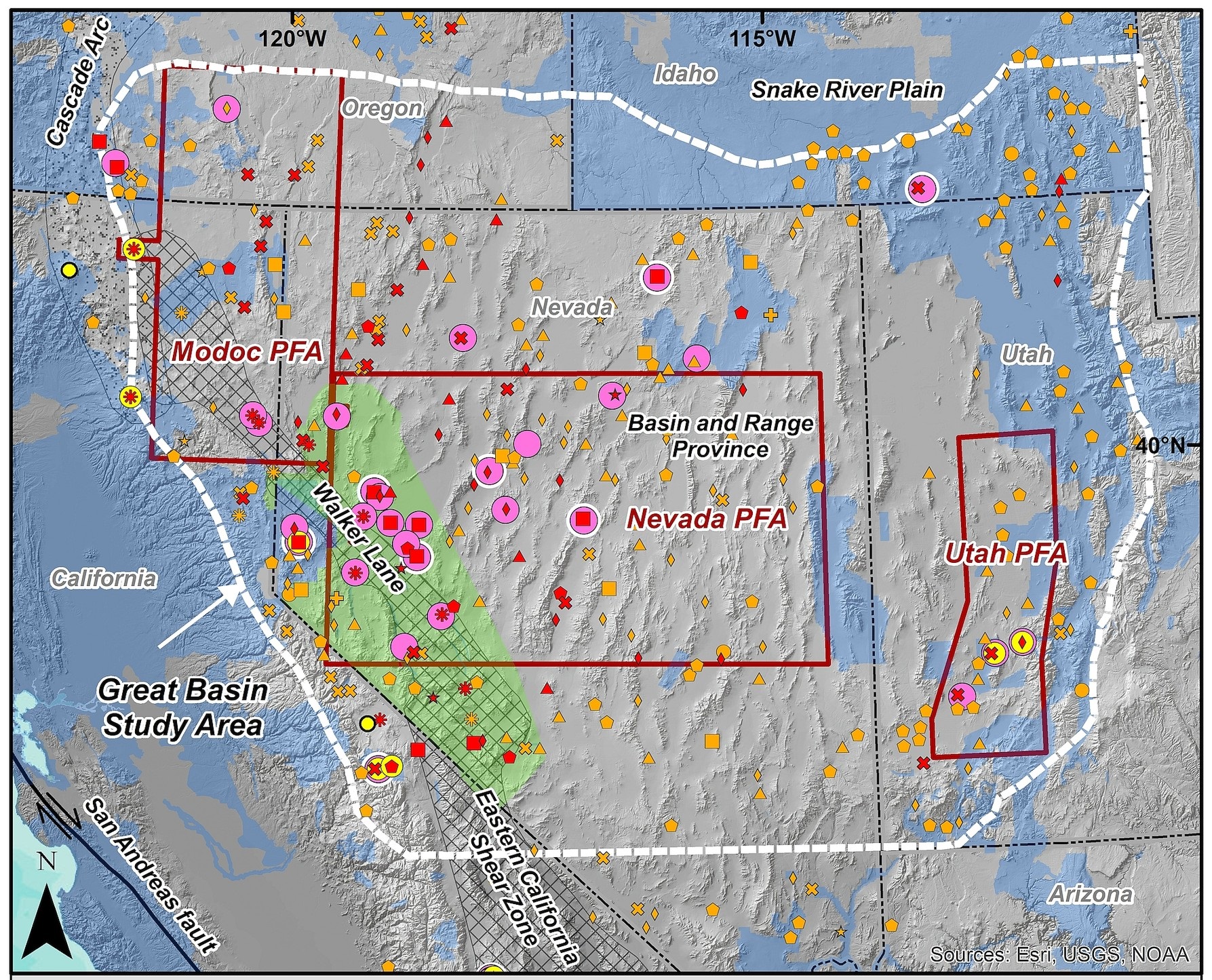 INGENIOUS Project Completes Geothermal Datasets For Great Basin Region Great Basin 