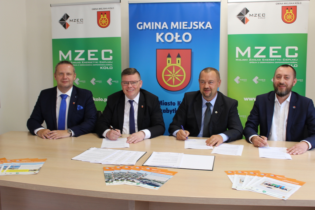 Funding and contract for geothermal heating in place in Kolo/ Poland
