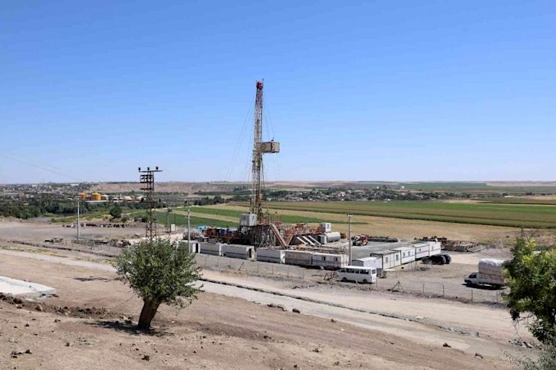 Drilling works started in geothermal resource exploration, Diyarbakir, Turkiye