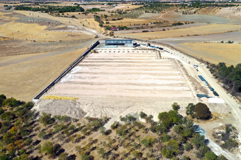 Geothermal greenhouse being built in Elazig, Turkiye