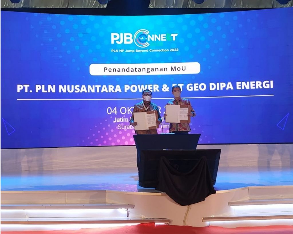 Indonesian firms sign MOU to cooperate on geothermal power projects