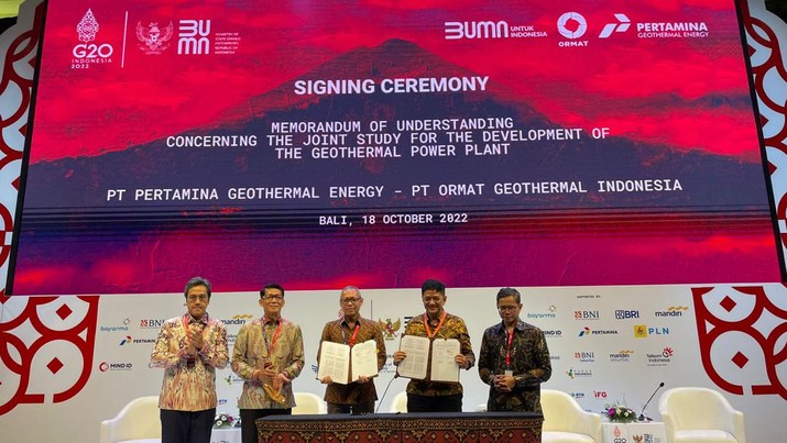 Pertamina and Ormat to collaborate on developing binary geothermal technology
