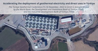 Türkiye Geothermal Conference, 15-16 November 2022, Izmir