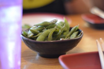 Edamame beans being grown using geothermal heat in Hachimantai, Japan