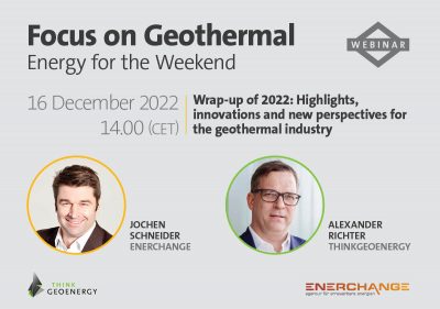 Webinar – Flexible geothermal power generation with modular ORC, 17 May 2024