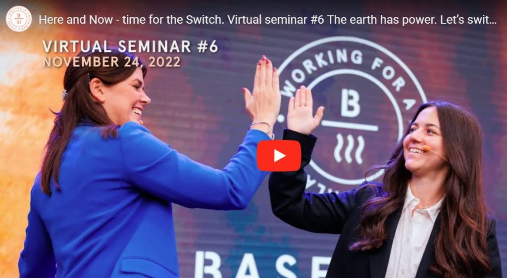 Recording – Baseload Capital Virtual Seminar #6 Here and Now – time for the Switch