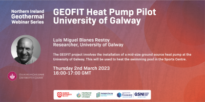Webinar – GEOFIT Heat Pump Pilot, 2 March 2023