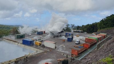 Flow testing starts on second geothermal production well in Dominica