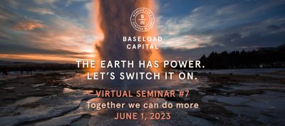 Together we can do more – Virtual Seminar by Baseload Capital, 1 June 2023