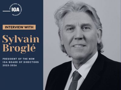 Interview with Sylvain Broglé, IGA’s President for 2023-2026 term