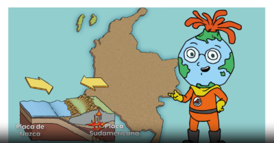 Educational cartoon series on geothermal energy published in Colombia