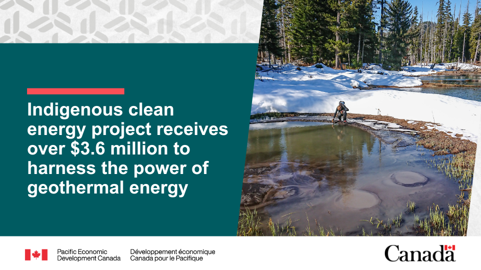 Kitselas Geothermal receives $3.6 million funding for BC, Canada project