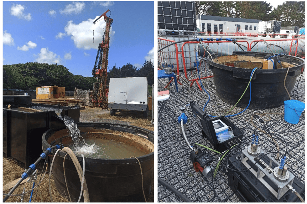 CRM-geothermal completed fluid testing work in Cornwall, UK