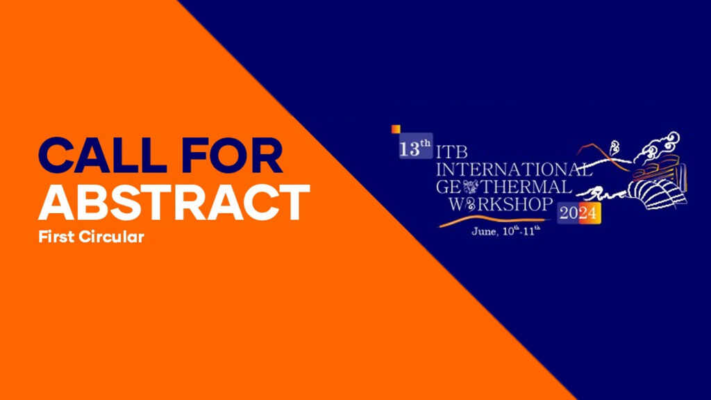 Call for abstracts – 13th ITB International Geothermal Workshop; Bandung, Indonesia
