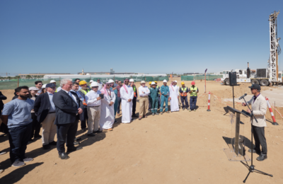 KAUST and TAQA break ground on geothermal research well in Saudi Arabia
