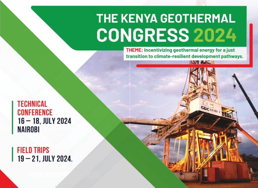 Abstract submission extended – Kenya Geothermal Congress, 16-21 July 2024