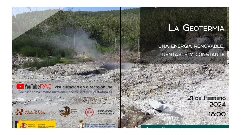 Experts discuss geothermal energy at the Royal Academy of Sciences of Spain