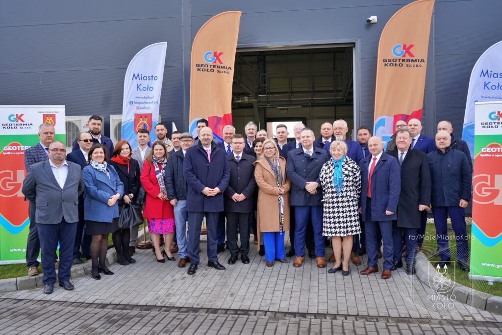 Geothermal heating plant in Kolo, Poland officially starts operations