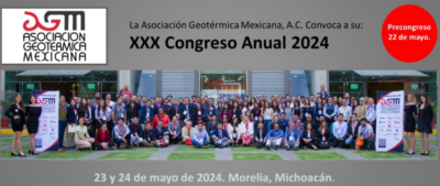 Mexico announces XXX Annual Geothermal Congress 2024 in Morelia
