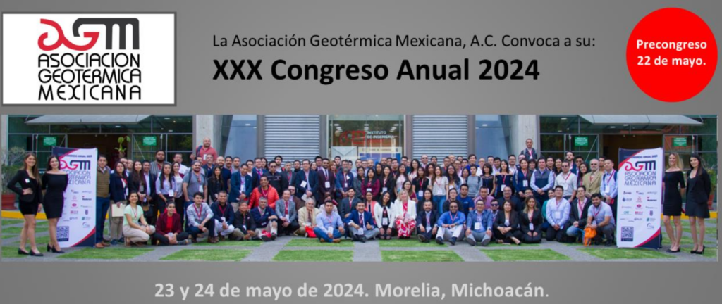 México anuncia XXX Congreso Anual de Geotermia 2024 en Morelia