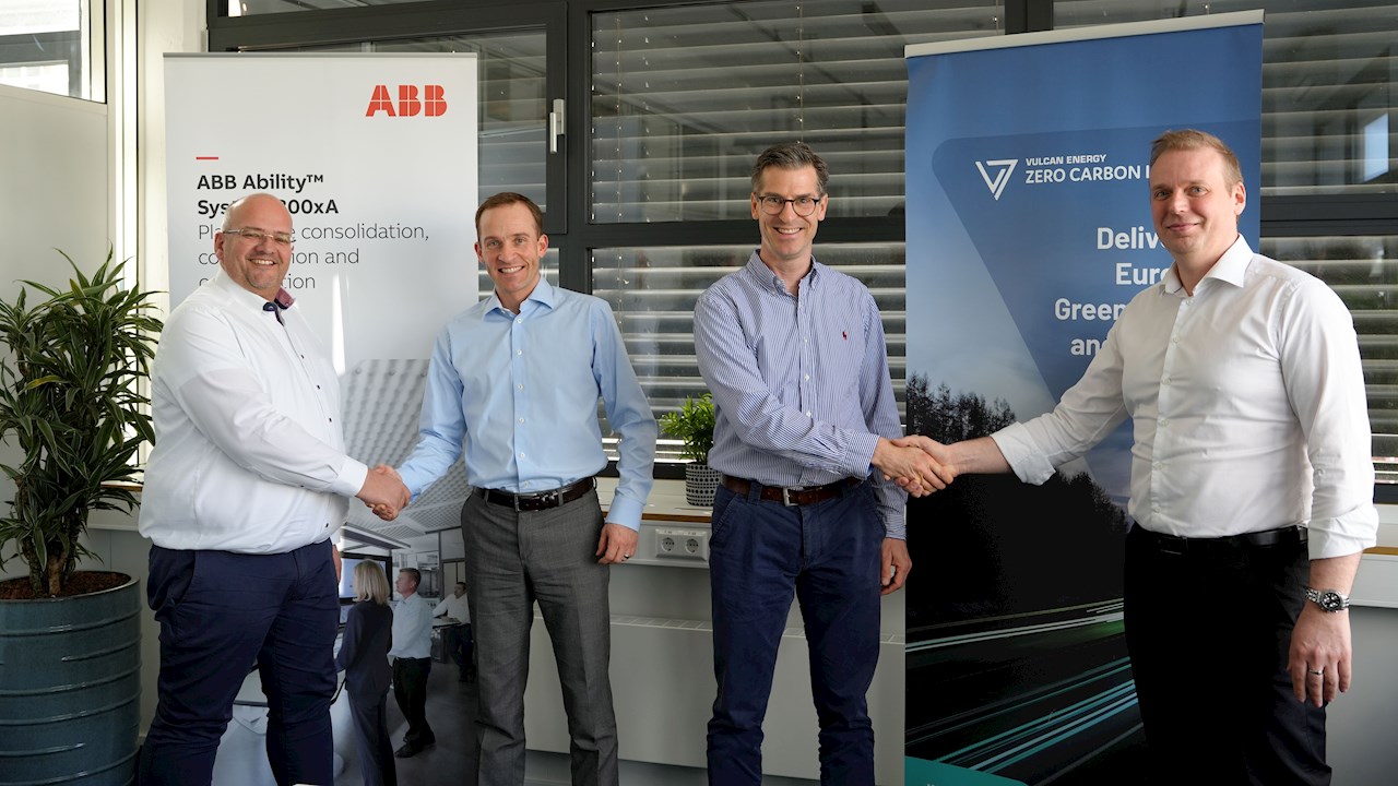 Vulcan Energy unterzeichnet mit ABB eine Absichtserklärung für ein Lithium-Geothermieprojekt in Deutschland