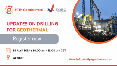 Webinar – Geothermal in Ukraine; challenges and opportunities, 31 May 2024