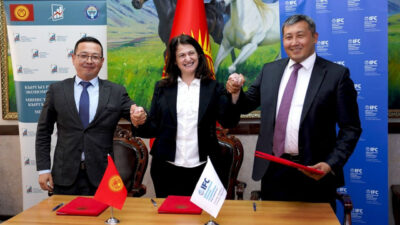 IFC signs agreement to support geothermal in Bishkek, Kyrgyzstan