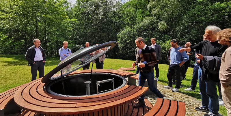 Bochum University, Germany offers close look at geothermal distribution shaft