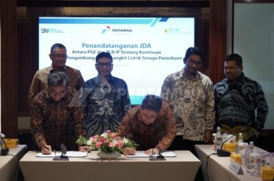 PGE, PLN sign agreement to combine efforts to optimize geothermal power in Indonesia