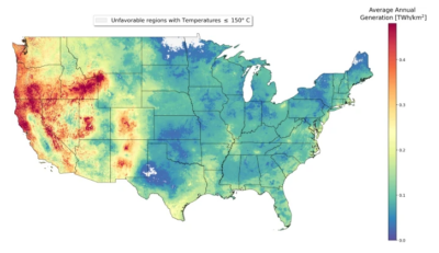 Techno-economic study estimates large EGS potential in continental US