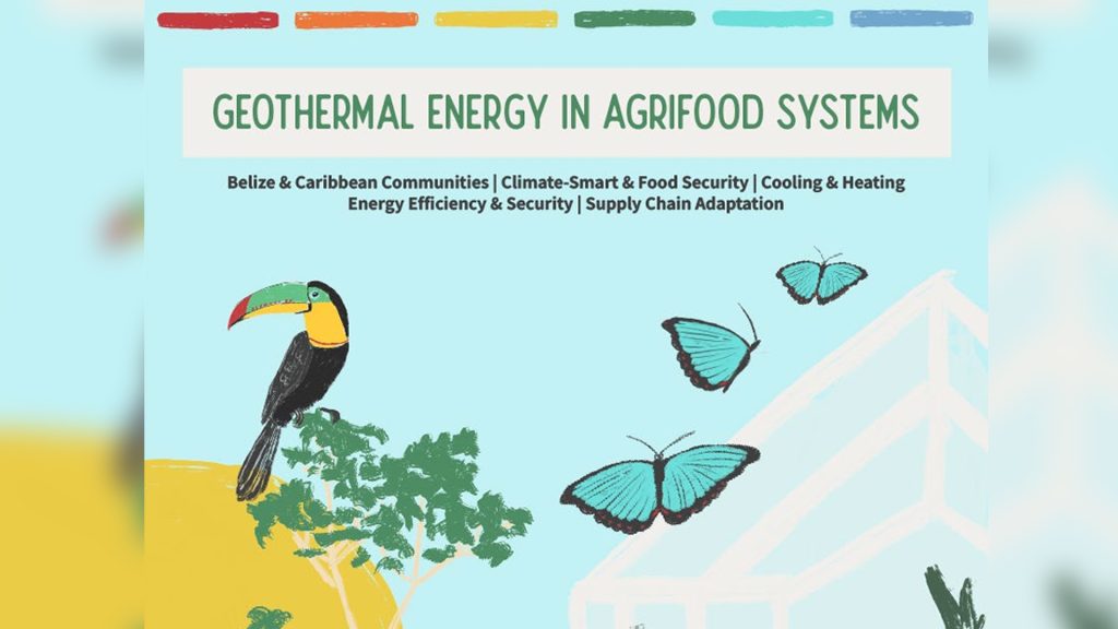Report explores geothermal application in the agrifood sector of Belize